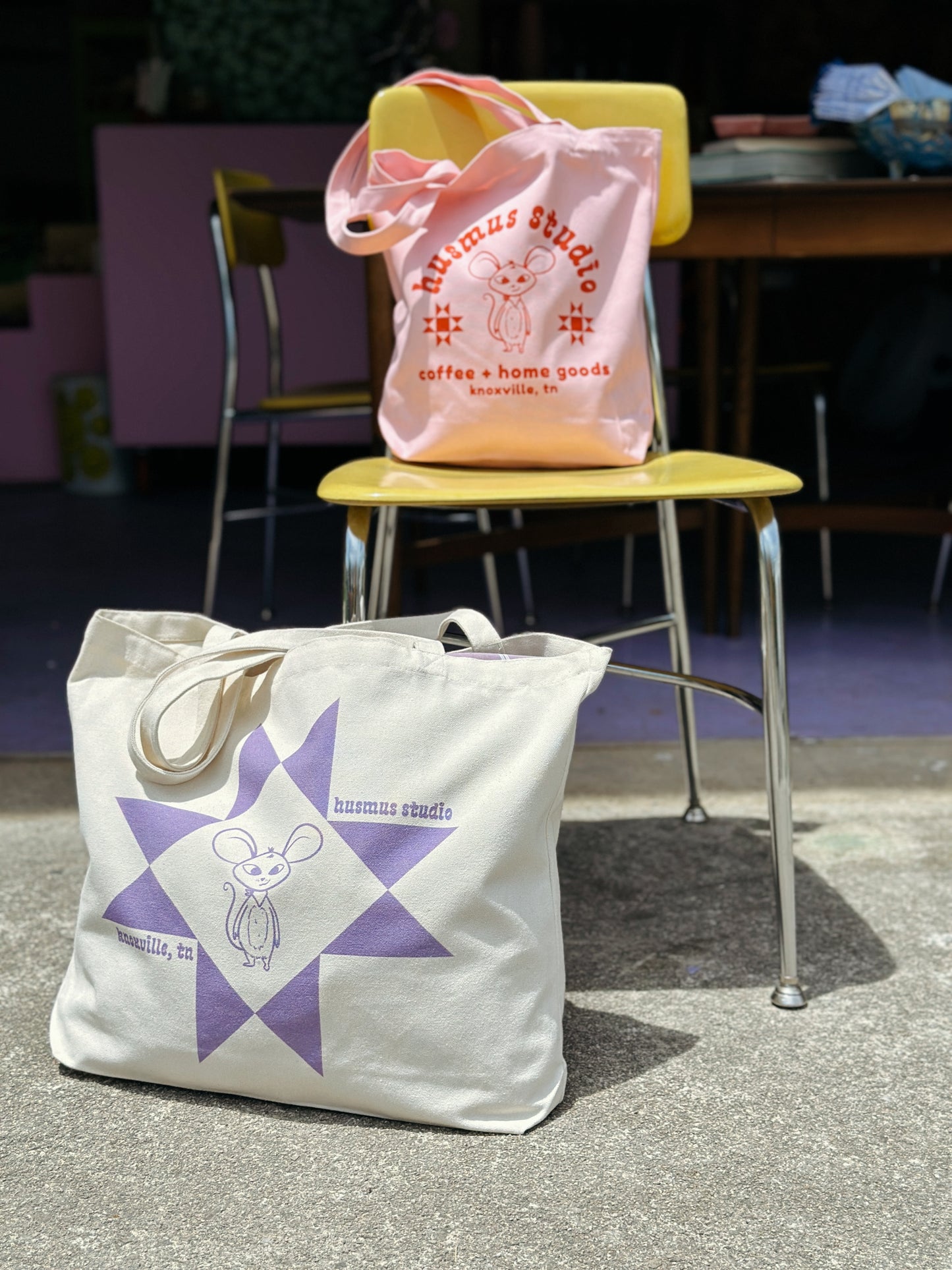 Husmus Pink Tote
