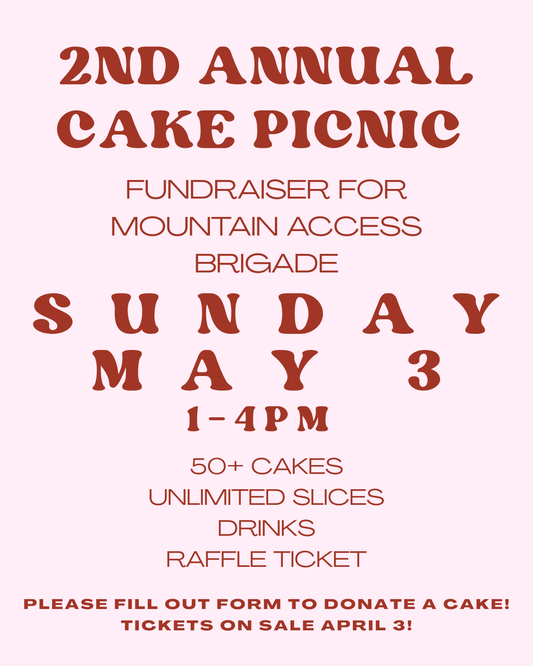 2nd Annual Cake Picnic