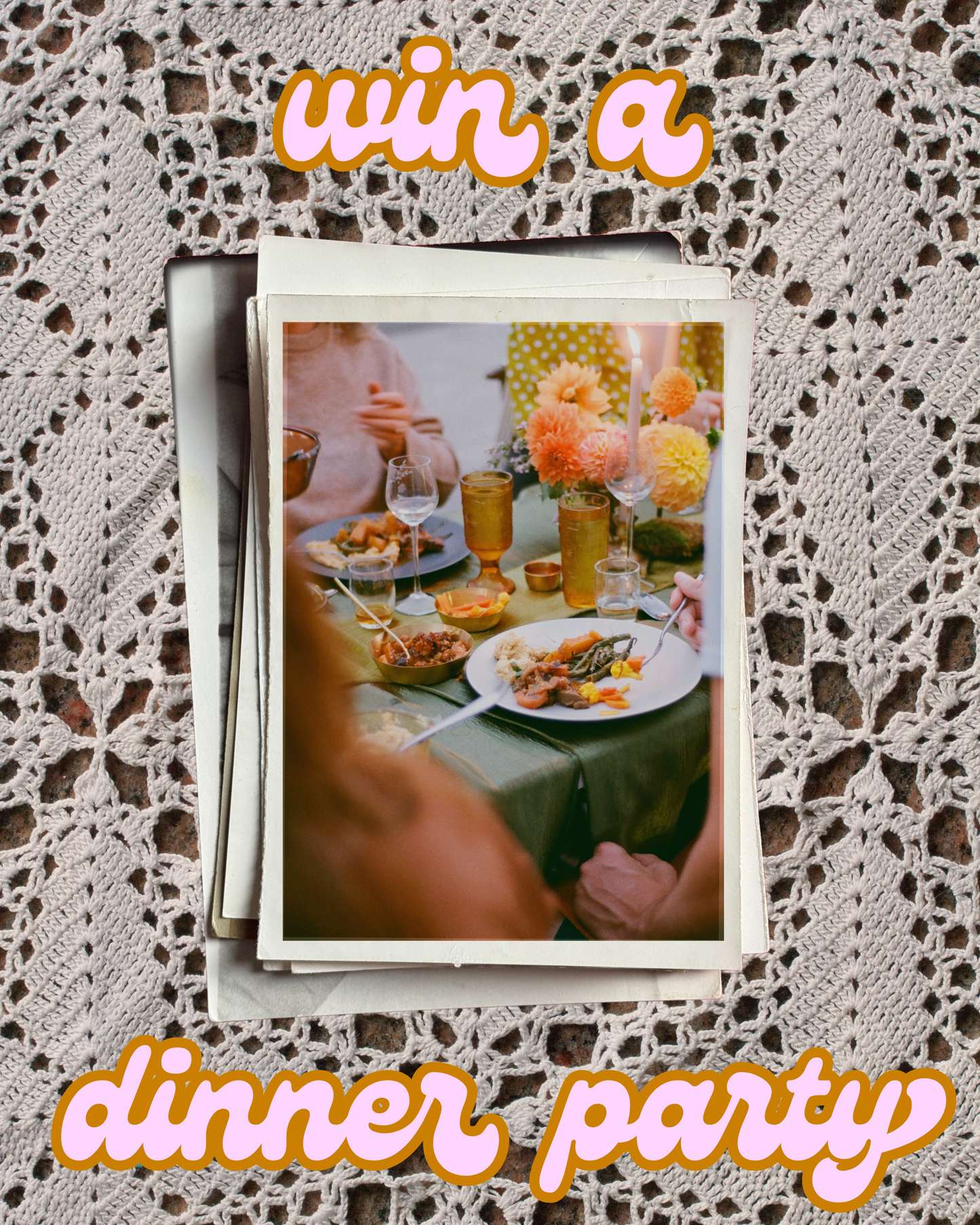 RAFFLE TICKET - dinner party